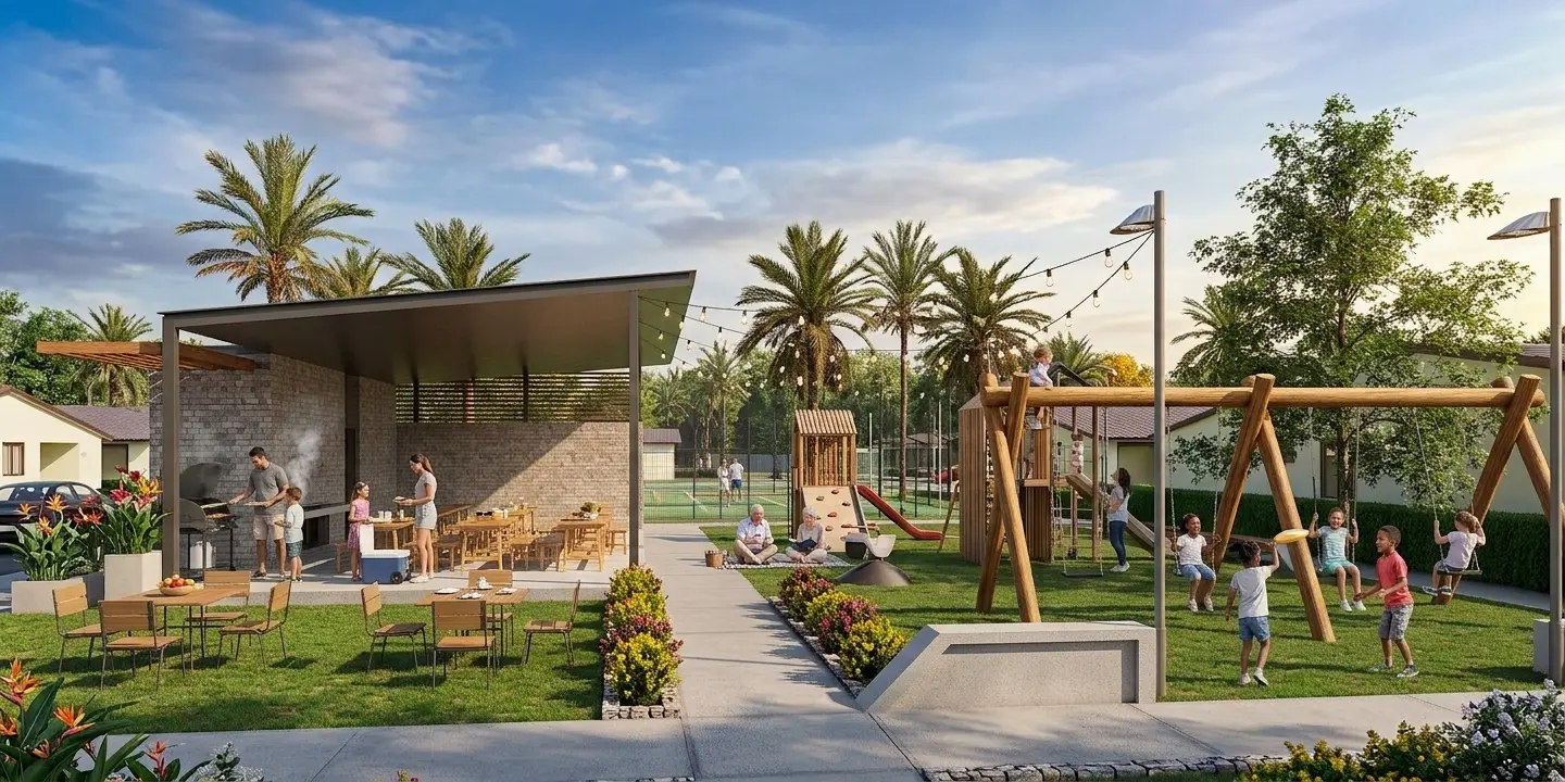Área BBQ / Parque infantil
